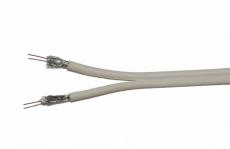 SAT-Kabel Koaxial-Twin 2x4mm 85dB 