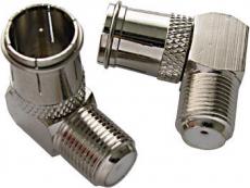 F-Stecker Winkel Quick 