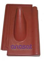 Gummiziegel Rheinland [Ziegelrot] 