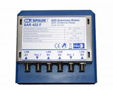 DiSEqC Umschalter Spaun SAR 422 WSG für 2x Twin LNB an 2 Receiver 