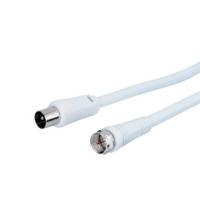 Sat Kabel 2.50m F-Stecker<>HF-Stecker 