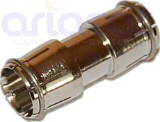 F-Schnellverbinder | F-Verbinder: F-Stecker (Quick) - F-Stecker (Quick) - Zink 