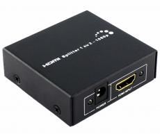 HDMI-Splitter / Verteiler | 1x IN auf 2x OUT 