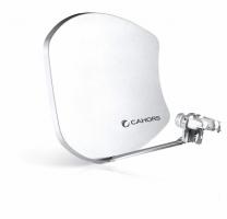 Visiosat Bisat G2 SMC Sat-Antenne von Cahors für 6° Astra & Hotbird Farbe: Lichtgrau 