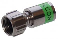 Cabelcon F-MINI-TD QM 5,0 SHORT TrueDrop Compression F-Stecker für 5mm Midi Koaxialkabel 