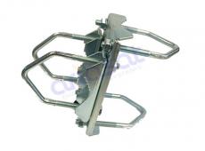 Doppelkreuzschelle | für bis 60mm Mast 