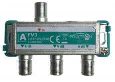Polytron BK-Verteiler 3-fach | Kabel TV 