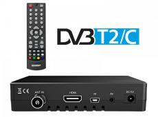 Edision Progressiv Hybrid lite, DVB-T2/C Receiver, Full HD, CA, USB, AV, IR-Auge 