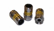 Cabelcon F-56 4.9W Self Install F-Kompressionsstecker RG6 / 7mm mit Dicht-Ring 