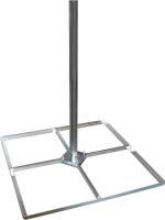 Balkonständer Stahl für 4x50cm Betonplatten 