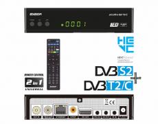 Edision PICCOLLINO 3in1 S2+T2/C Combo Receiver H.265/HEVC 