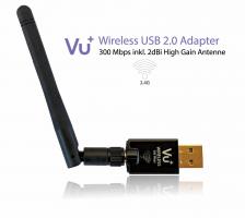 VU+® Wifi/Wlan USB Adapter 300 Mbps inkl. Antenne 