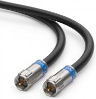 Sat-Kabel mit Cabelcon F-Stecker für den Außeneinsatz Wasserdicht und UV-Stabil 