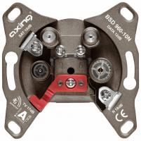 Multimedia-Antennensteckdose Axing BSD 960-10N | 5…2200 MHz | CATV | DATA | SAT 