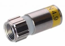 Cabelcon F-6-TD 4.9 HQ Wasserdicht 7mm F-Kompressionsstecker 