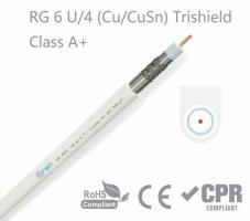 Ören HD 083 (0.8/3.7) RG59 Midi Koaxialkabel 5,8mm Class A+ Trishield Meterware 