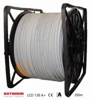 Kathrein LCD 130 A+ Branschutz Koaxialkabel 250m Abrollbox| Sat Antennen Kabel 