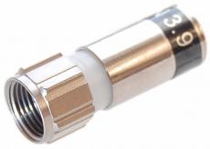 Cabelcon F-59-TD 3.9 True Drop F-Stecker Compression für 5.5-6.1mm Sat-Kabel 