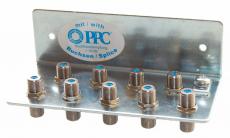 Erdungswinkel 9fach von PPC für Kabel- und Sat-Anlage 