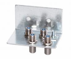 Erdungswinkel 4fach von BTC für Kabel- und Sat-Anlagen 