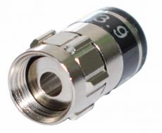 Cabelcon F-Stecker 6mm | F-59-TD Self-Install 3.9 NI True Drop 