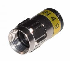 Cabelcon F-Stecker 7mm | F-59-TD Self-Install 4.9 NI True Drop 