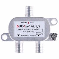 Sat-Verteiler 2-fach mit Prioritäts-Schaltung 