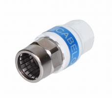 F-Quick-Stecker Cabelcon F-SC-56 5.1 Self Install Spring-Connect für 7mm Kabel 