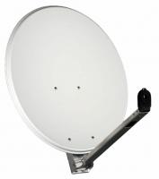 Gibertini 65cm Sat-Antenne Alu LN-Serie Lichtgrau 