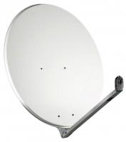 Gibertini 85cm LN-Serie Alu Sat-Antenne Lichtgrau Hellgrau