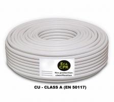 Antennenkabel 25m | 100dB 2x geschirmt, CU, Weiß - Class A getestet 