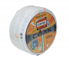 Cavel TS703J RG6 Koaxialkabel Schirmungsklasse A++ 130dB typ. 100m Sat-Kabel 