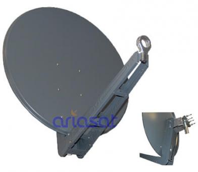 Gibertini Sat Antenne 75cm SE Profi Serie Sat Spiegel Schüssel Alu