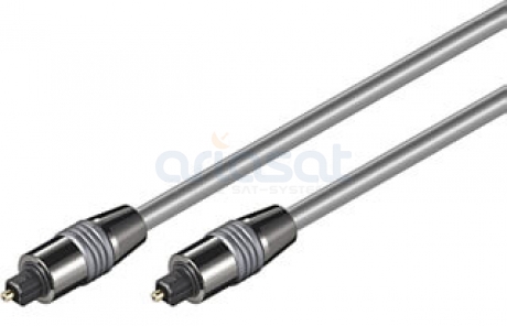 Lichtwellenleiter- Glasfaserkabel 1.0m High Quality | Digital Audio Kabel