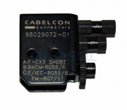 Ersatzaufsätze für CabelCon CX3 All Size Tool bzw. Kathrein ZAW 13  Plunger Tips Kit