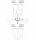 Monoblock Single-LNB für Astra & Hotbird