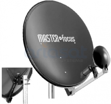 Masterfocus-Antenne Gregory Doppelfocus 90cm Alu Sat-Antenne