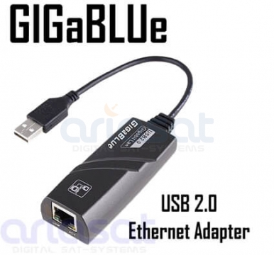 GigaBlue Gigabit Adapter | 10/100/1000Mbps | USB 2.0