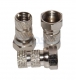F-Connector / F-Twist Connector for 6mm coax cable RG59