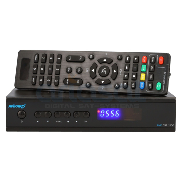 Ankaro DSR 2100 Full HD Satellite Receiver with Preloaded Türksat & Astra Channels