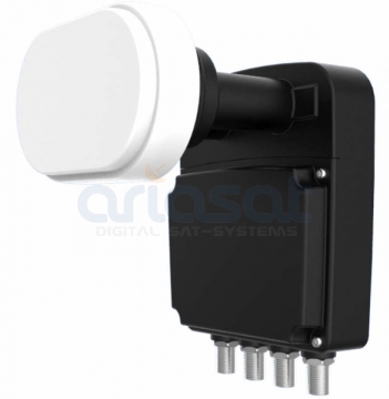 Monoblock QUAD LNB für 3° Inverto IDLB-QUDM22-MNOO3-8PP