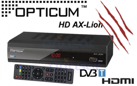 DVB-T Receiver Opticum HD AX-Lion !! NUR FÜR EXPORT