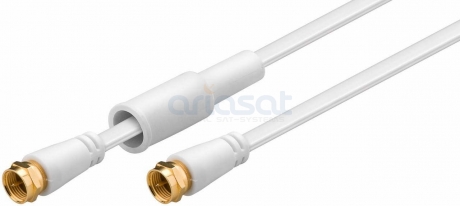 Satellite Flat Cable 1,5m | Gold plated, Weatherproof