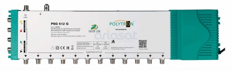 Polytron Green Line PSG 512 Q Multischalter, Quad- oder Quattro-LNBs verwendbar