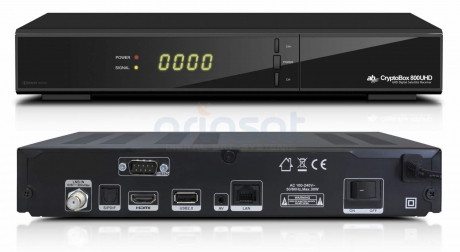 AB-COM CryptoBox 800 4K UHD Sat-Receiver