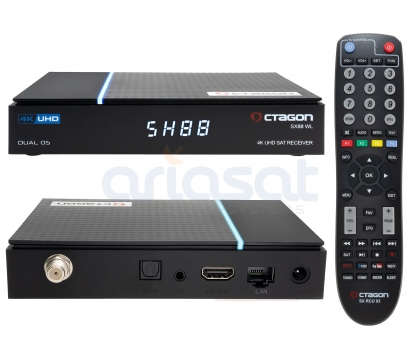 Octagon SX88 V2 Wi-Fi 4K UHD SAT/IP Receiver