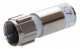 Cabelcon F-59-TD 3.7 True Drop F-Stecker / F-Kompressionsstecker für RG59 Koaxkabel