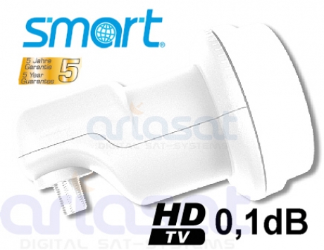 Smart Titanium Single LNB 0.1dB