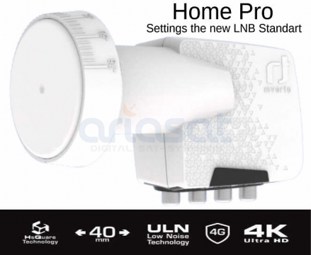 Inverto HOME PRO QUAD LNB | IDLH-QDL410-HMPRO-OPN