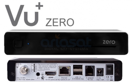 VU+ ZERO Linux Full HD Sat-Receiver | Farbe: Schwarz